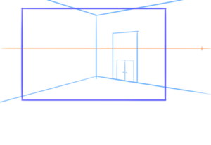How to draw characters in perspective