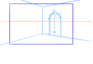 How to draw characters in perspective