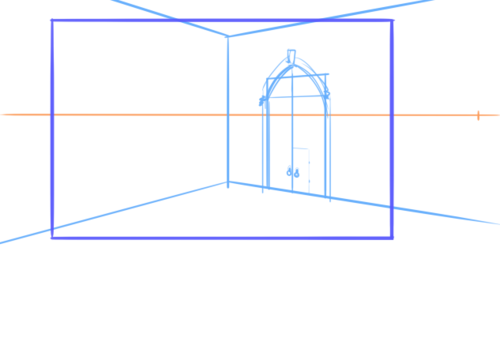 How to draw characters in perspective