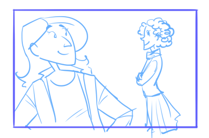 How to draw characters in perspective