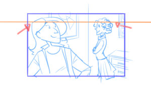 How to draw characters in perspective