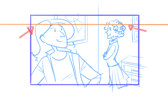 How to draw characters in perspective