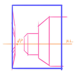 how to place vanishing points