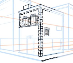 10 perspective errors - lines not reaching the vanishing point
