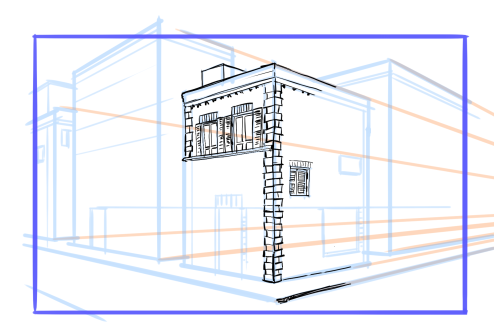 10 perspective errors - lines not reaching the vanishing point