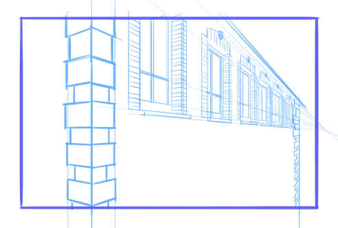 10 perspective errors - Patterns and details going on towards the infinite