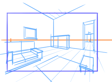 10 perspective errors - Misplaced Vanishing points and exaggerated perspective