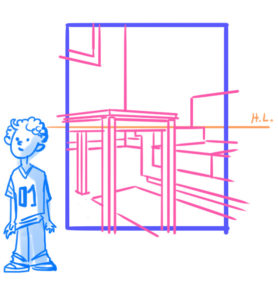 how to place vanishing points